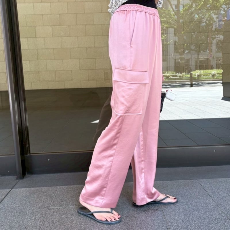 FLUTTER ピンク イージーパンツ レディースのイージーパンツ（ピンク）｜ユナイテッドアローズ公式通販