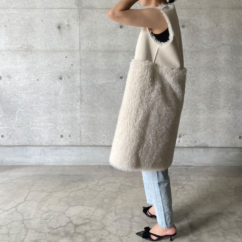 epa リバーシブルロングベスト