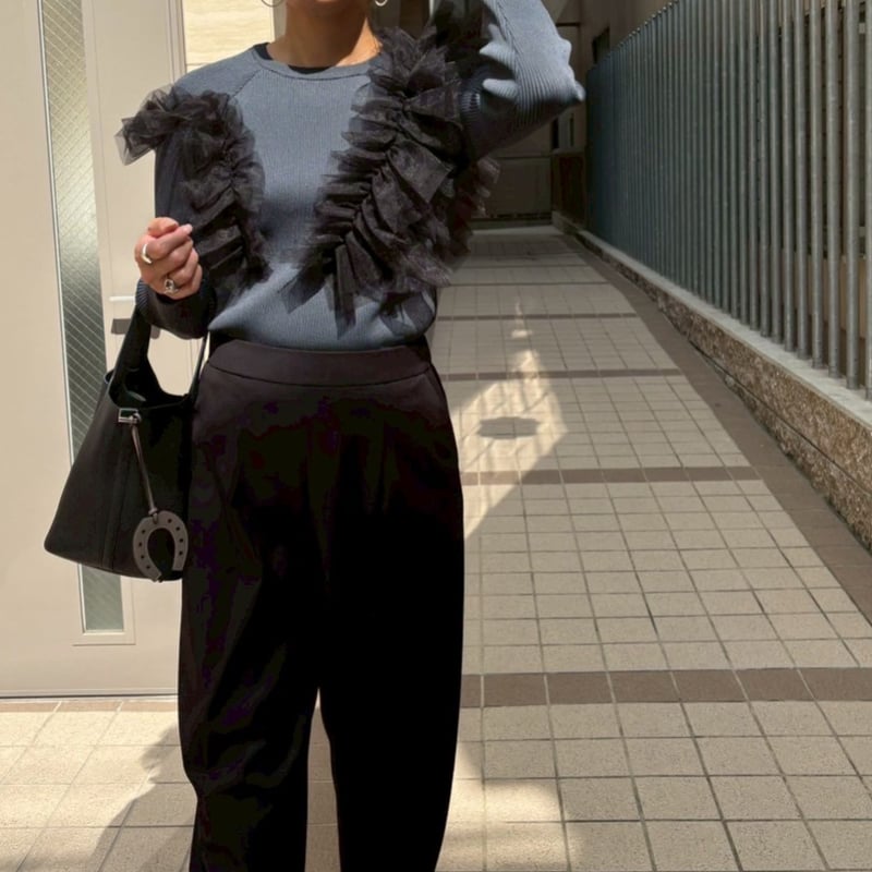 フリルキャミドッキングニット マイストラーダ フリルキャミドッキングニット Mystrada - メルカリ