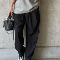 ダットタックパンツ(ブラック)