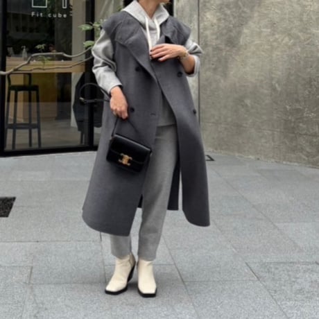 myineロングジレコート CATEGORY OUTER | myinemy's STORE