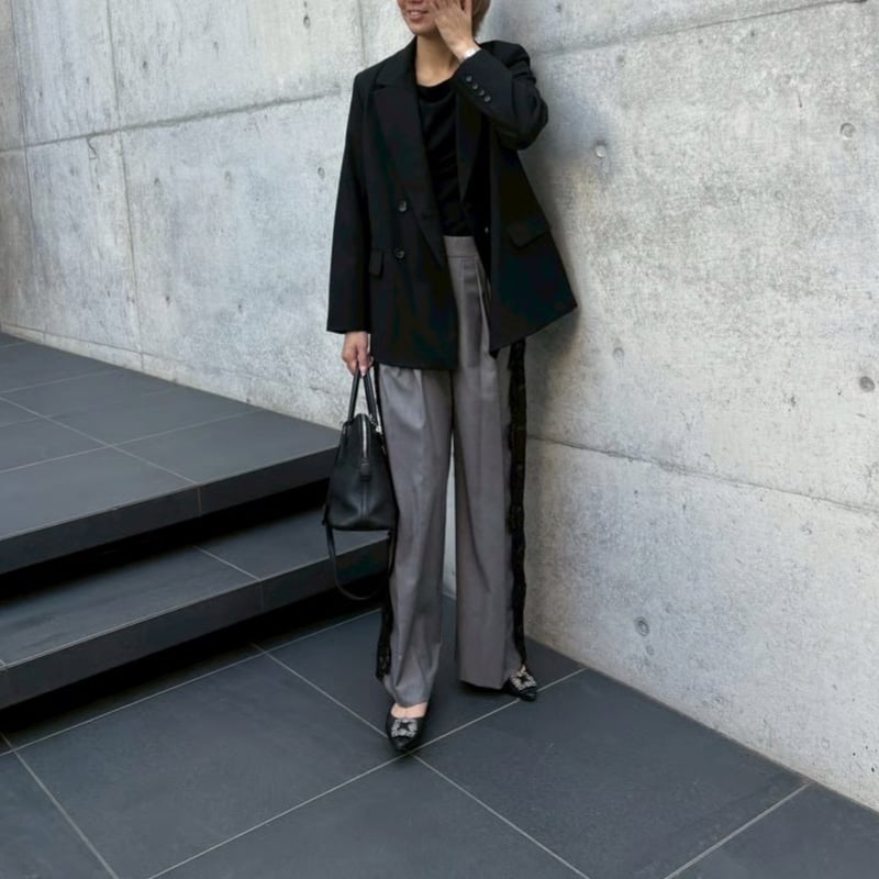 ダブルクロステーラーWジャケット(ブラック) | myinemy's STORE