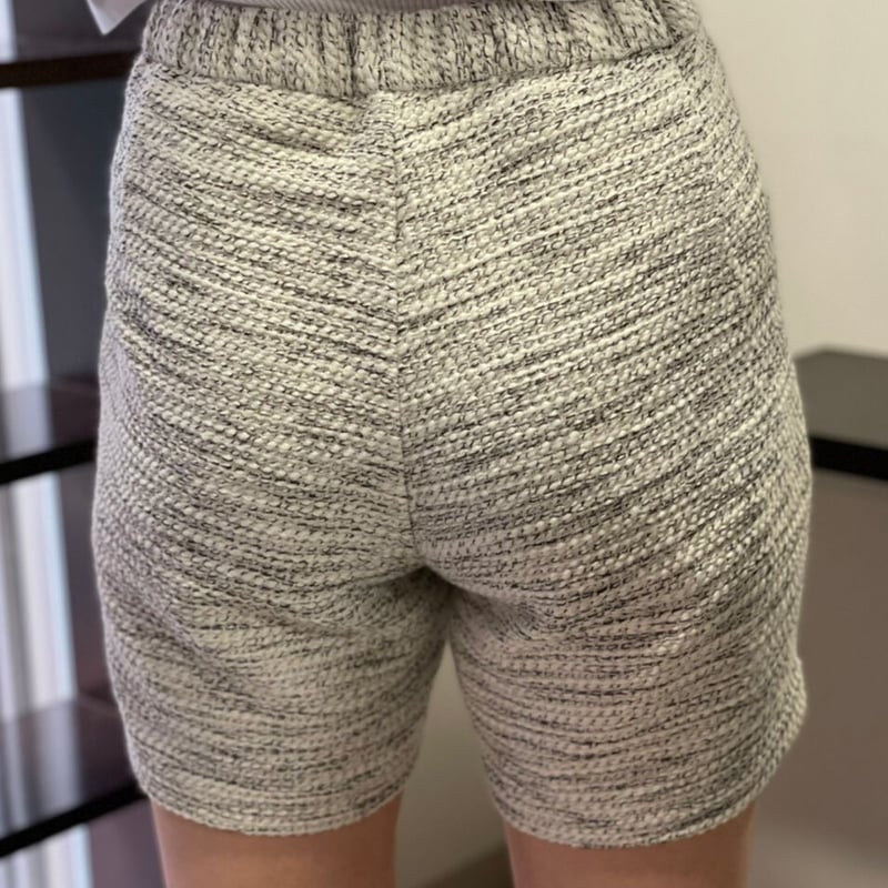 ツイードタックショートパンツ(ホワイト) | myinemy's STORE