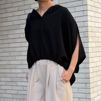 スキッパードルマンシャツ(ブラック)