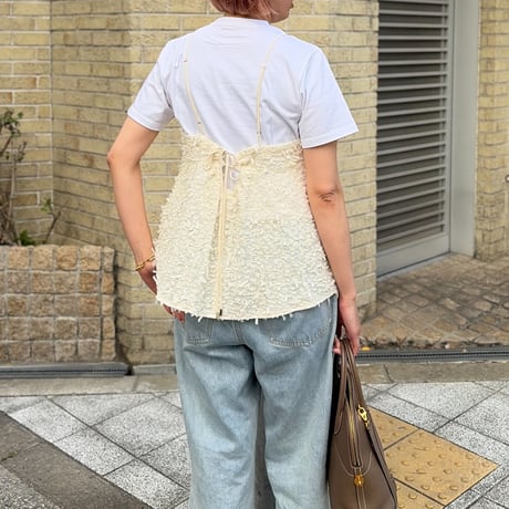 デザインキャミソール(オフ)