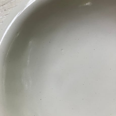 【安藤雅信】 イタリア皿 M（乳白艶釉）
