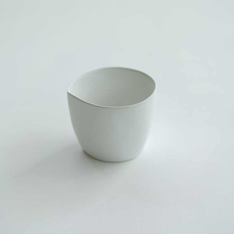 安藤雅信】太コップ M（白マット釉） | ギャルリ百草 online store