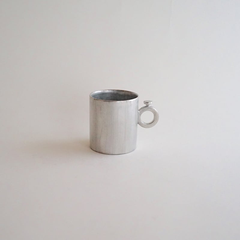 安藤雅信】銀彩ピューター片手筒コップ L | ギャルリ百草 online store