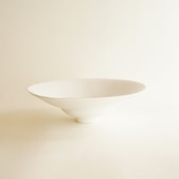 ■安藤雅信 オランダ四弁輪花皿①点 安藤雅信】オランダ皿 SS（白マット釉） | ギャルリ百草 online