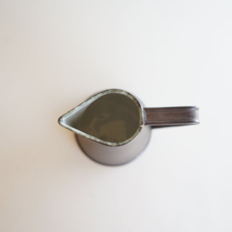 安藤雅信】黒錆釉手付水差 | ギャルリ百草 online store