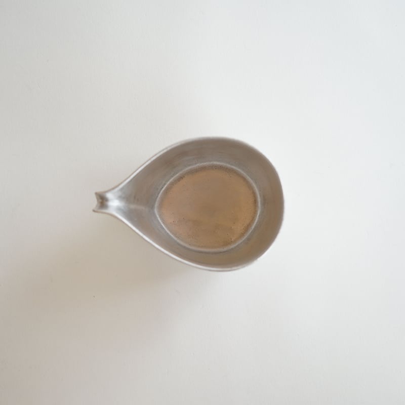 安藤雅信】銀彩片口 MP (銀彩） | ギャルリ百草 online store