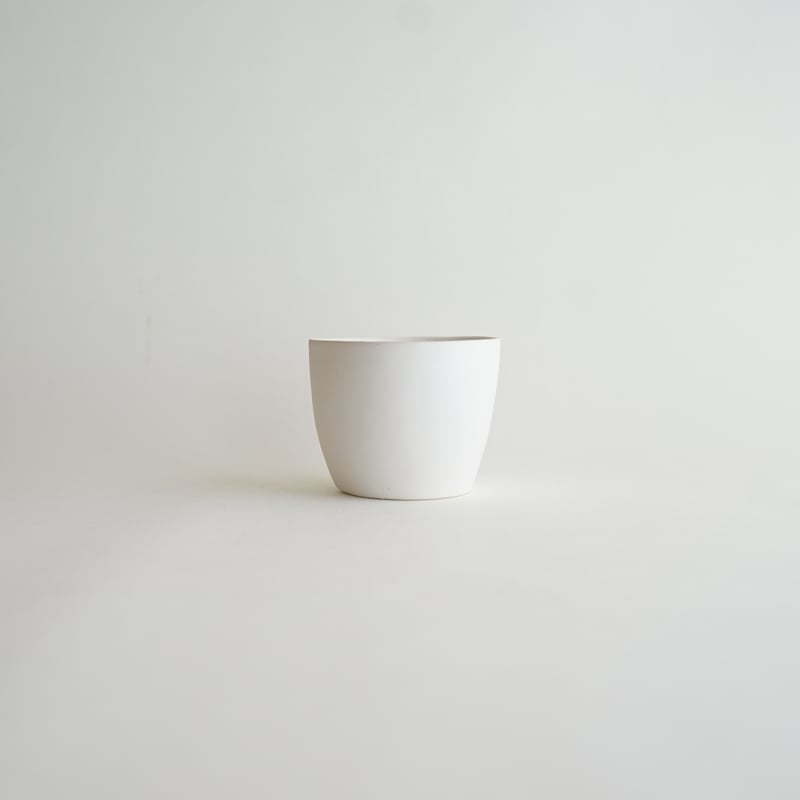 安藤雅信】太コップ M（白マット釉） | ギャルリ百草 online store