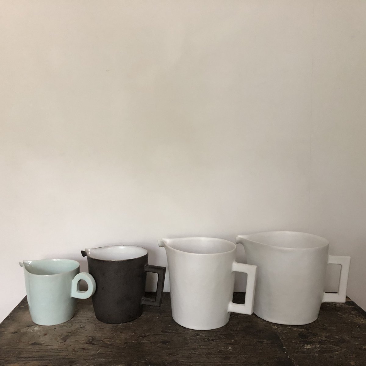 安藤雅信】白藍釉サーバーM | ギャルリ百草 online store