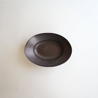 安藤雅信】リムオーバル深皿 S（白マット釉） | ギャルリ百草 online store