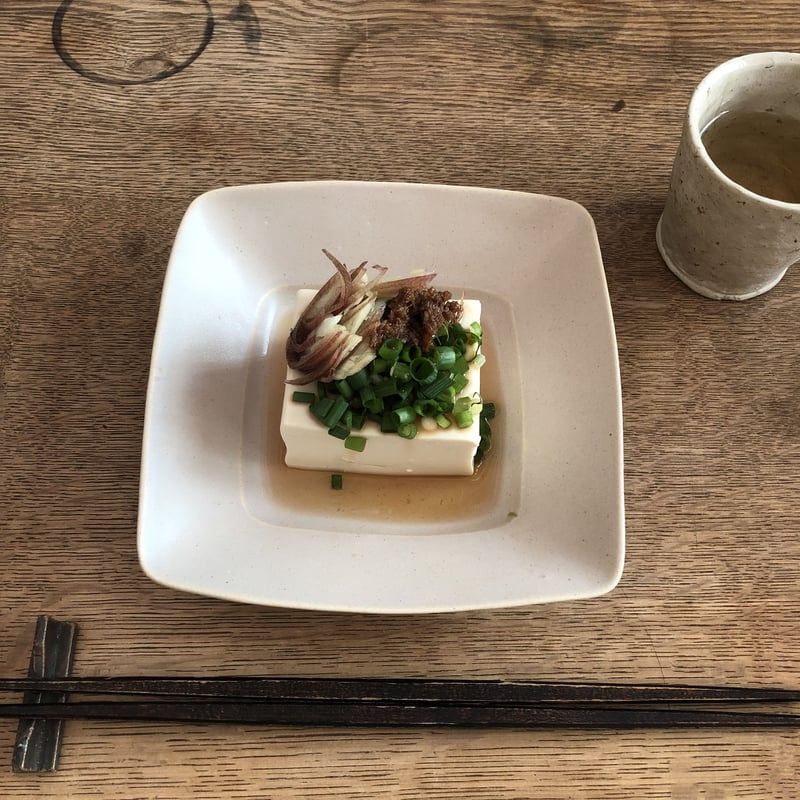 安藤雅信】リム正角皿S（砂色） | ギャルリ百草 online store