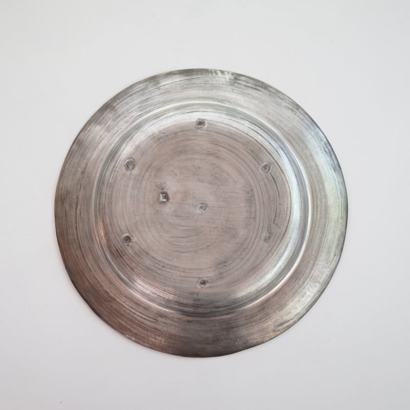 安藤雅信】銀彩ピューターパスタ皿 L | ギャルリ百草 online store