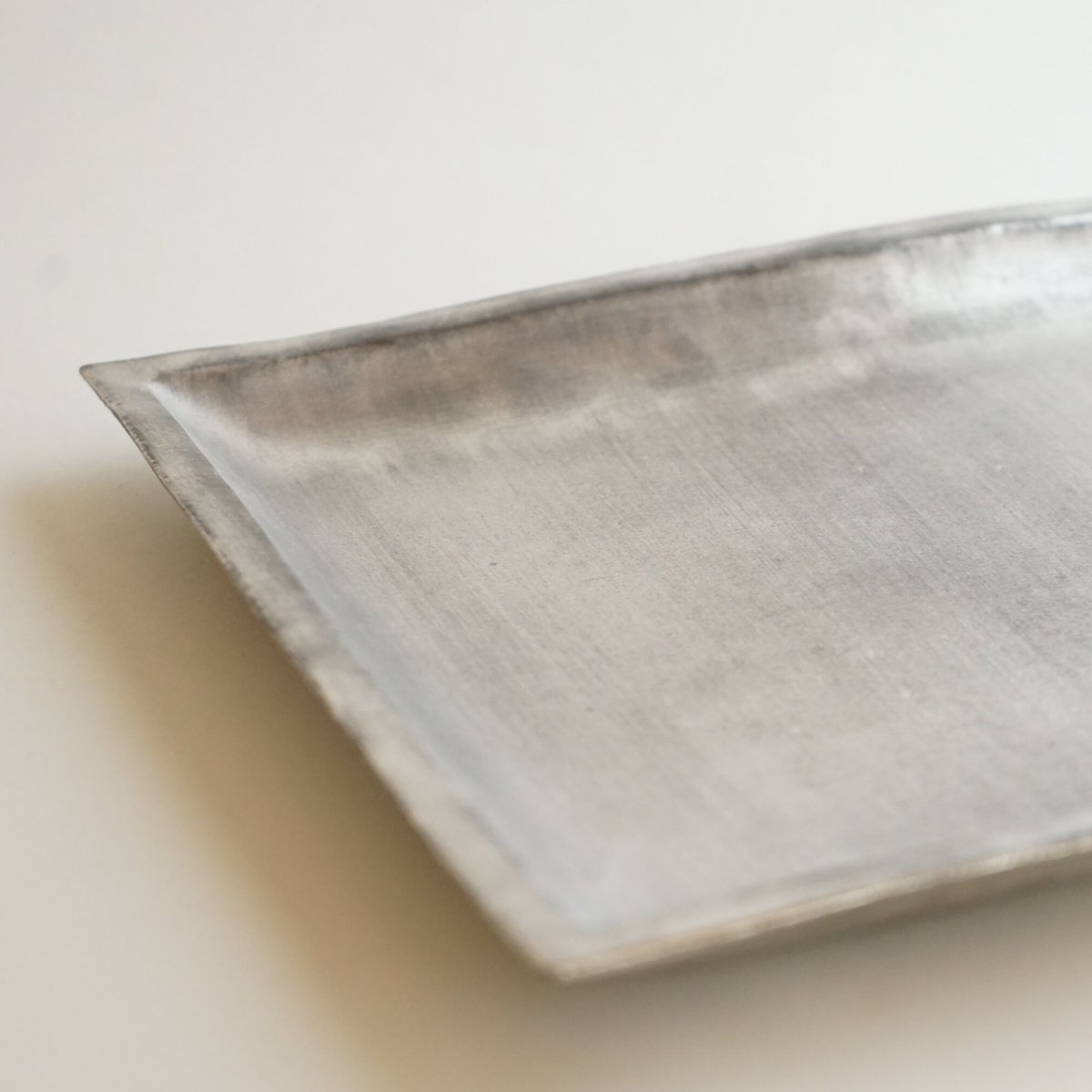 安藤雅信】銀彩リム細正角皿L | ギャルリ百草 online store