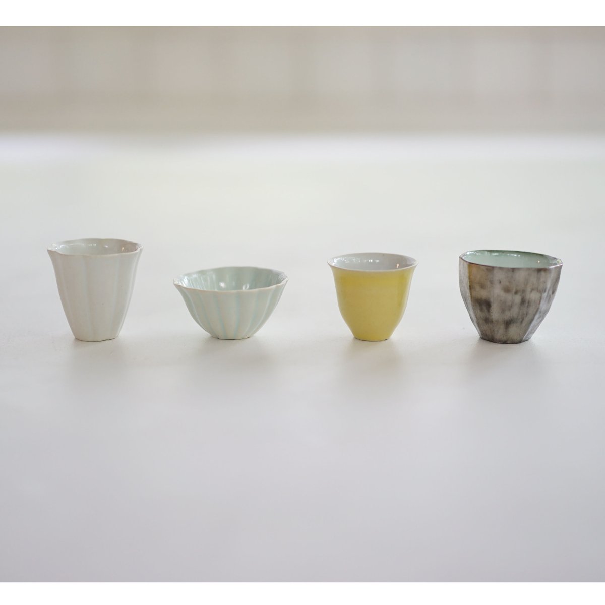 安藤雅信 ゆがみ鉢 二彩釉 Ando Masanobu Yugami Bowl 安藤雅信 ゆがみ