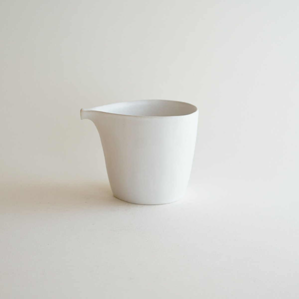 安藤雅信】片口 L（白マット釉） | ギャルリ百草 online store