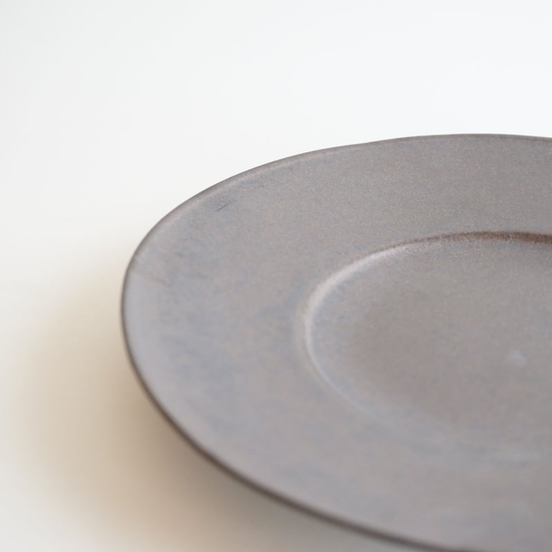 安藤雅信】黒錆釉オランダ皿 L | ギャルリ百草 online store