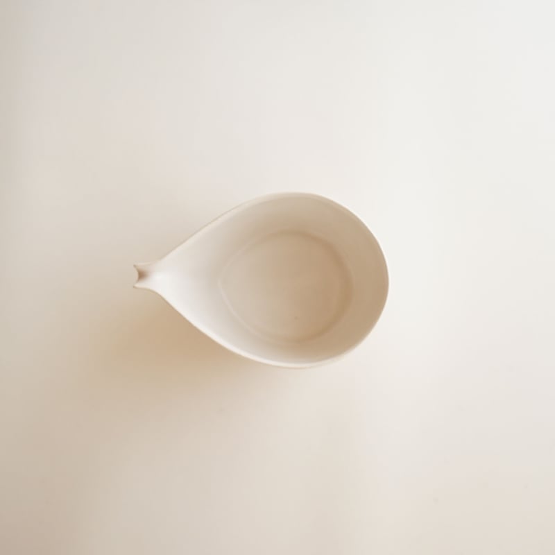 安藤雅信】 外薄桜釉片口M ギャルリ百草 □安藤雅信 片口 新品未使用品