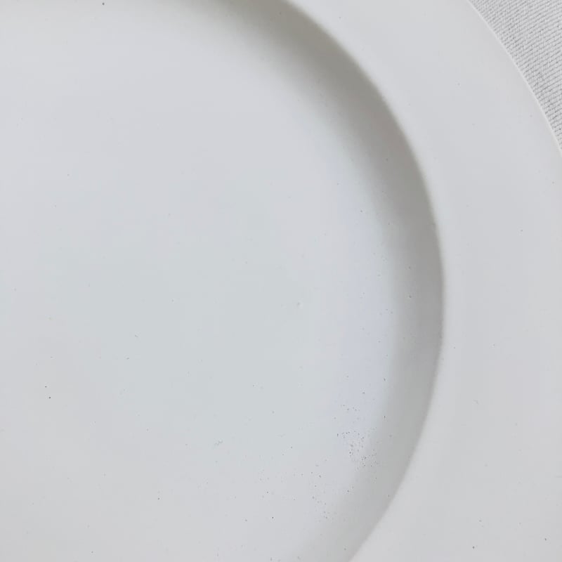 安藤雅信】イタリアパスタ皿 L（白マット釉） | ギャルリ百草 online store