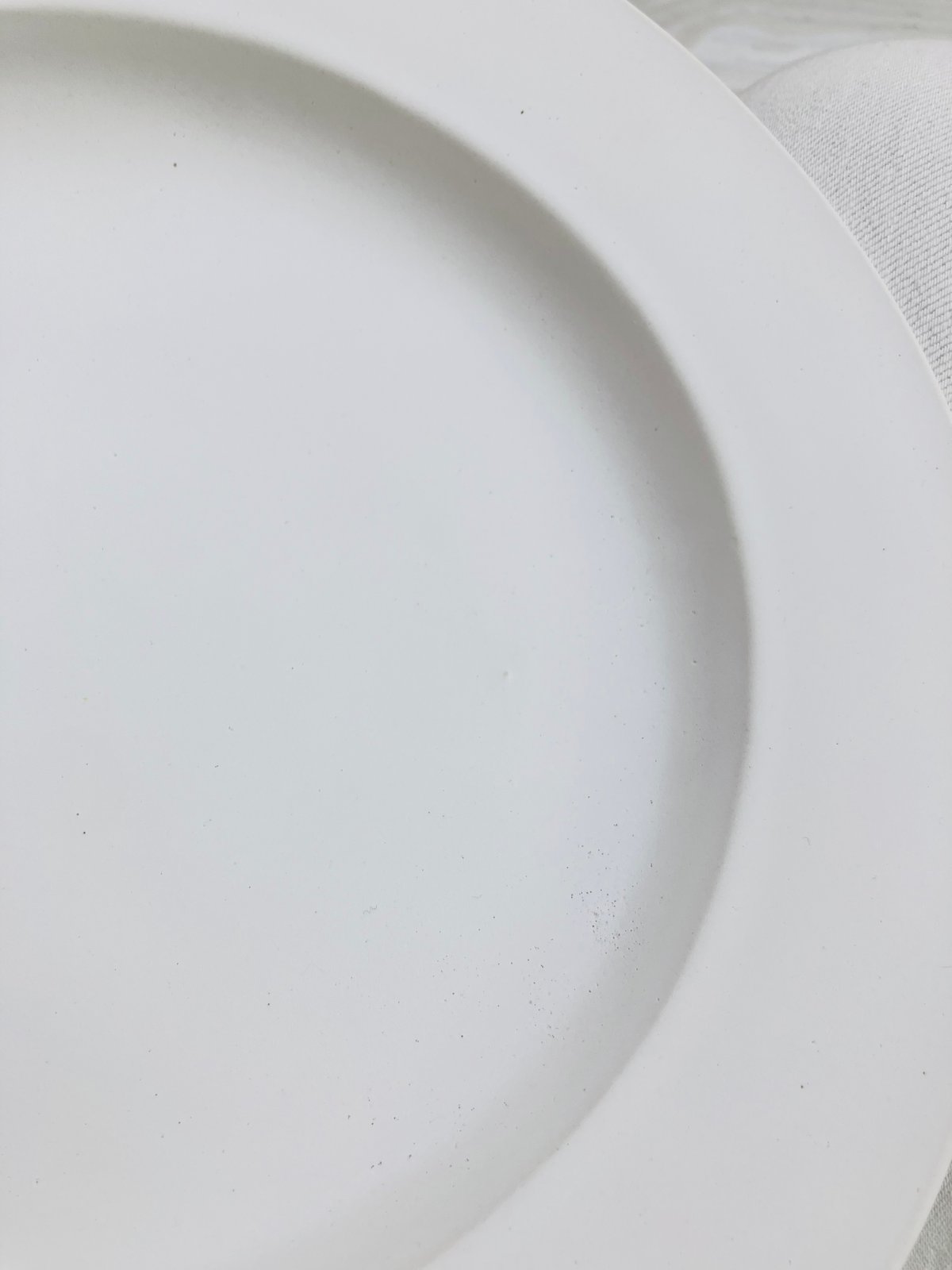 安藤雅信】イタリアパスタ皿 L（白マット釉） | ギャルリ百草 online store
