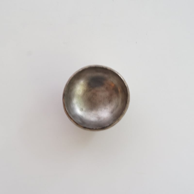 安藤雅信】銀彩鎌倉鉢 S | ギャルリ百草 online store