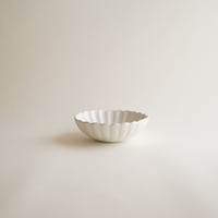 安藤雅信】オランダ皿 LM （乳白艶釉） | ギャルリ百草 online store