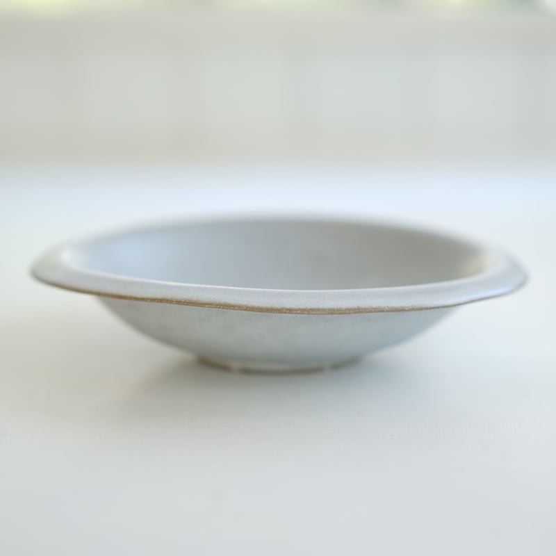 安藤雅信さん　オランダスープ皿L　乳白艶釉　22×5.5  6枚セット　新品 安藤雅信】オランダスープ皿 （乳白艶釉） | ギャルリ百草