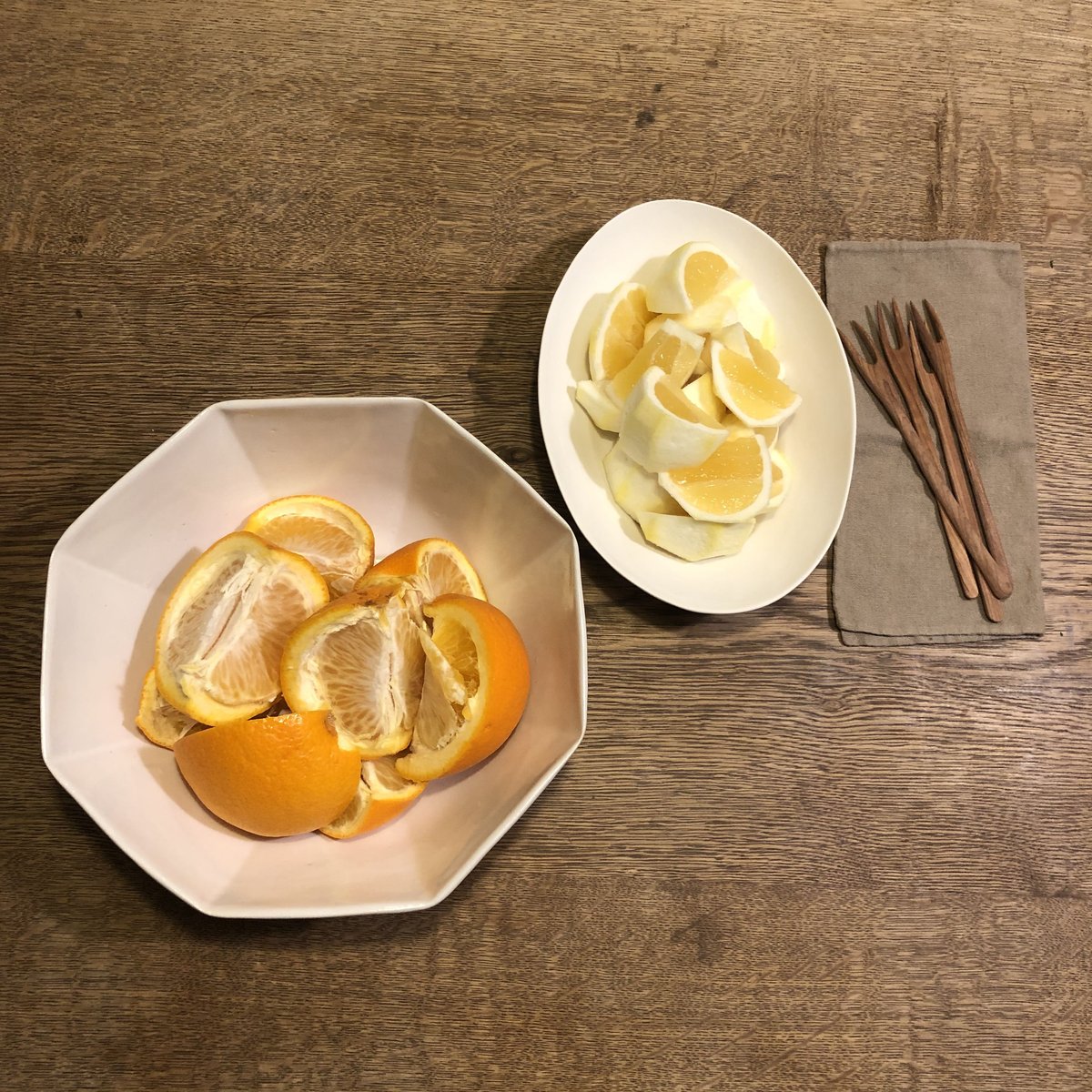 安藤 雅信イタリアオーバルボウル2枚セット