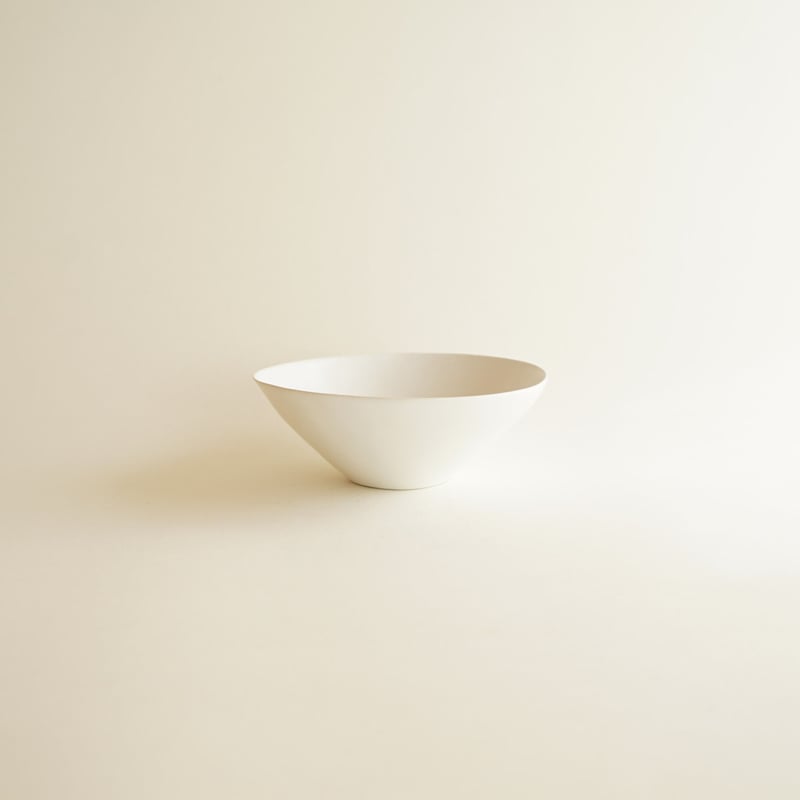 安藤雅信】オランダボウルMS（白マット釉） | ギャルリ百草 online store