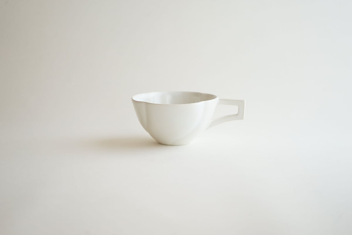 安藤雅信】オランダティーカップ(青白艶釉) | ギャルリ百草 online store