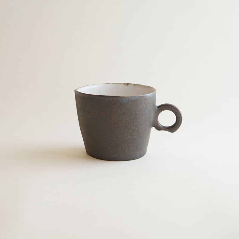 安藤雅信】黒カフェオーレ（黒錆釉） | ギャルリ百草 online store