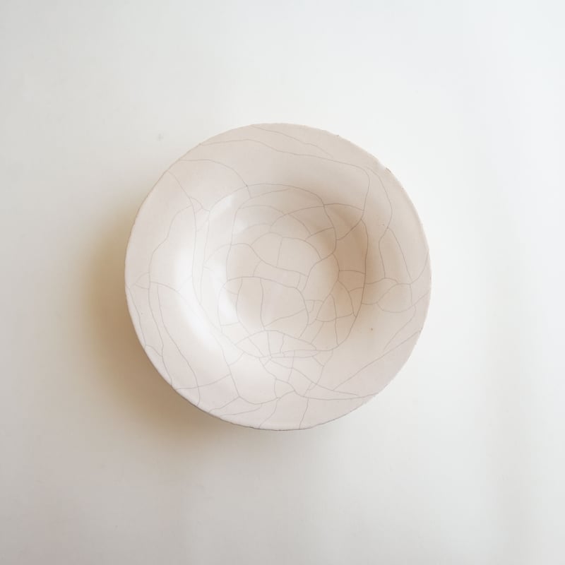 安藤雅信】シャッポ鉢（貫入釉） | ギャルリ百草 online store
