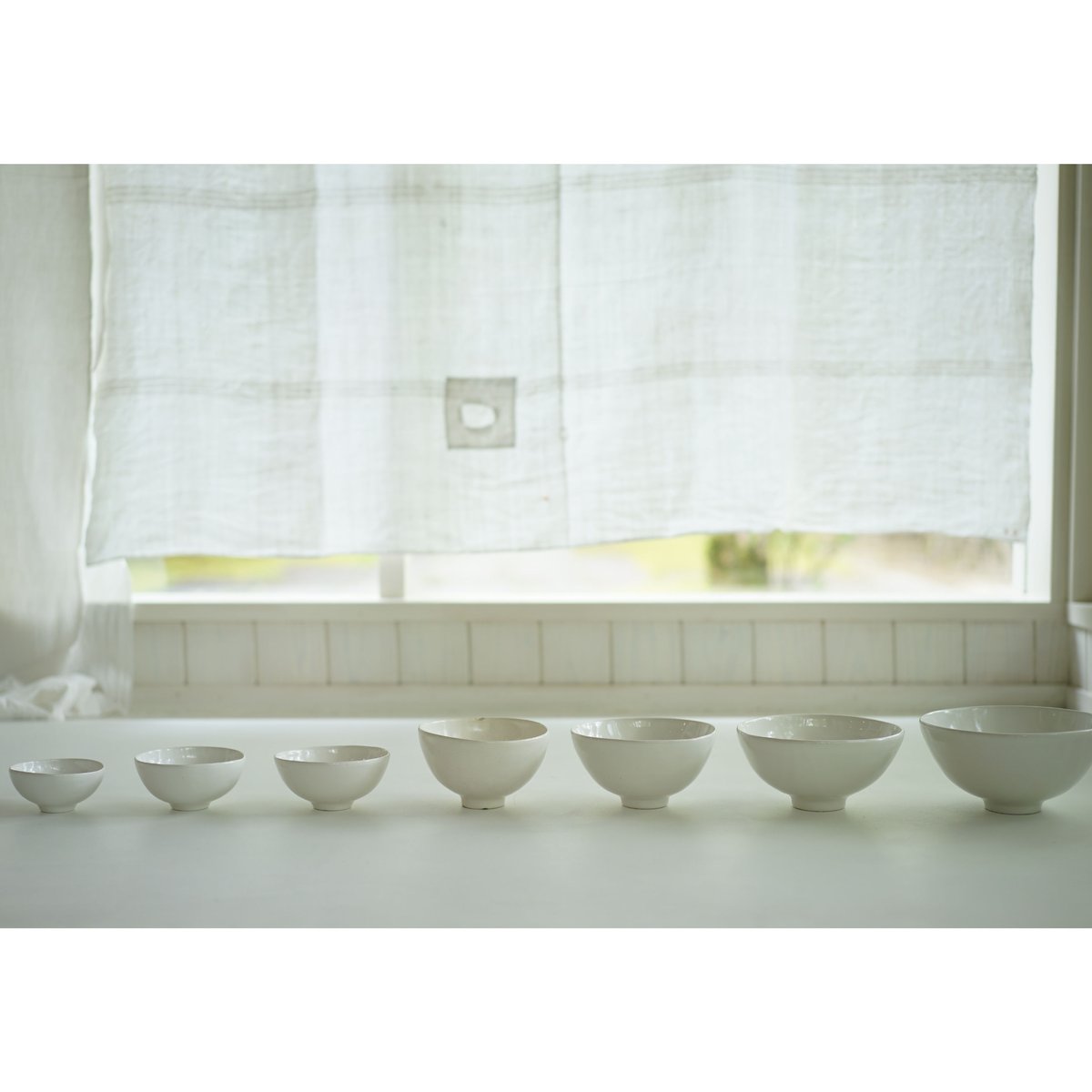 安藤雅信】オランダ丸碗 L （白マット釉） | ギャルリ百草 online store