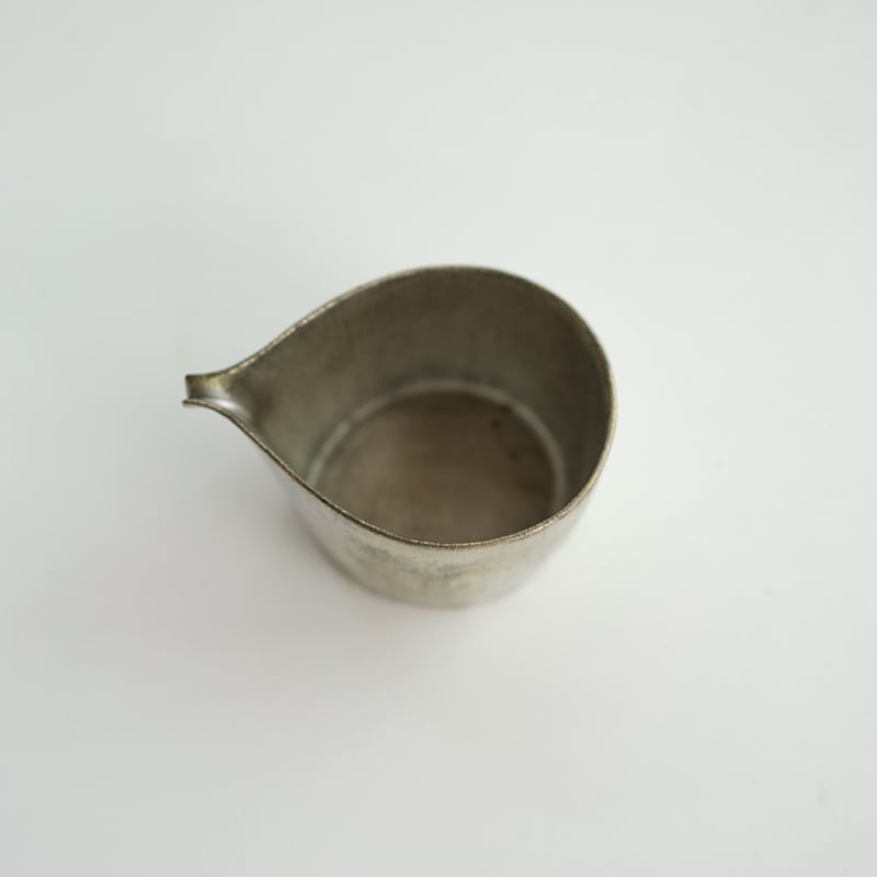 ■安藤雅信 片口 安藤雅信】銀彩片口 MM | ギャルリ百草 online store