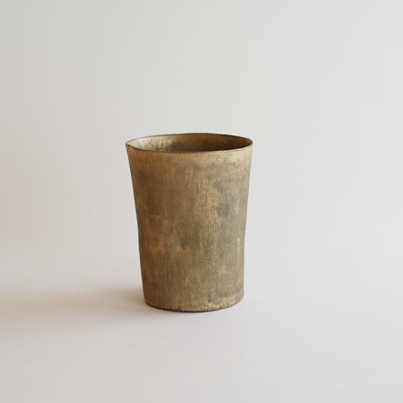 安藤雅信】金彩ピューターダイスカップ M | ギャルリ百草 online store 