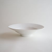 安藤雅信】煮物鉢 L（白マット釉） | ギャルリ百草 online store