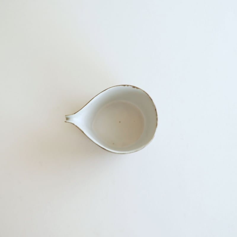 ■安藤雅信 片口 安藤雅信】白糖釉片口 LM | ギャルリ百草 online store