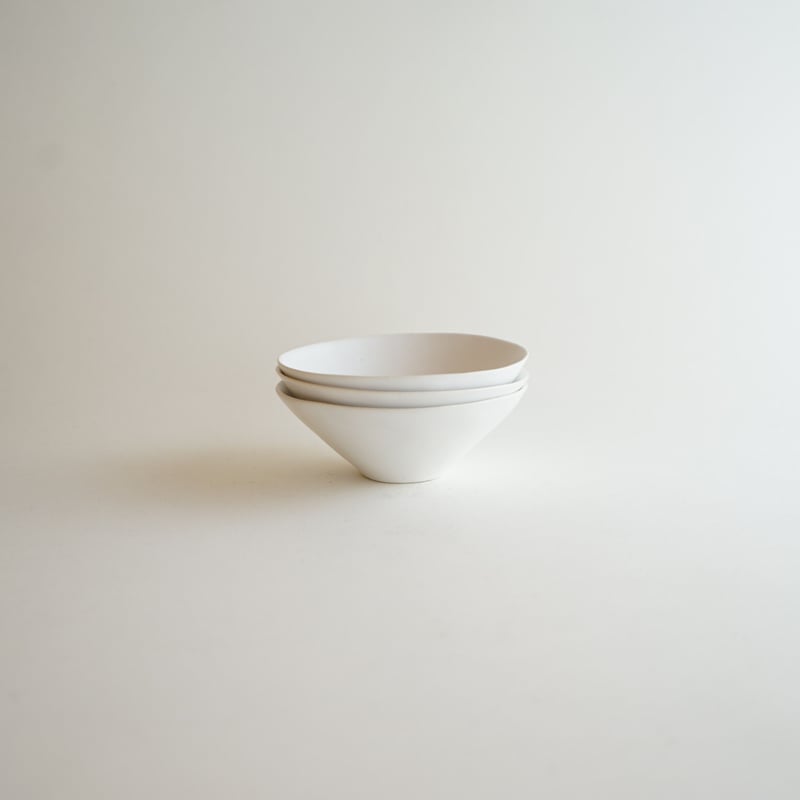 安藤雅信】オランダボウル S（白マット釉） | ギャルリ百草 online store