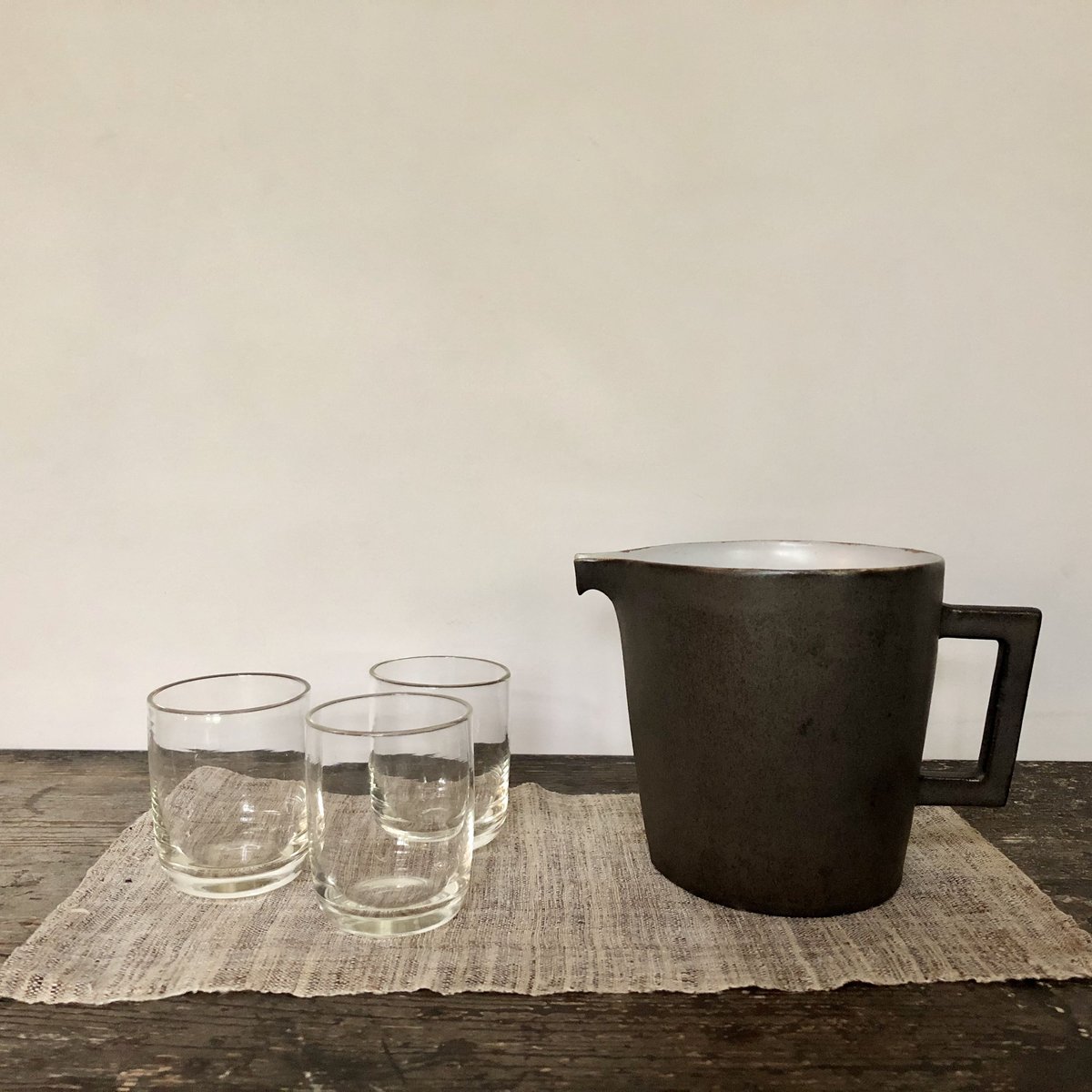 安藤雅信】白藍釉サーバーM | ギャルリ百草 online store