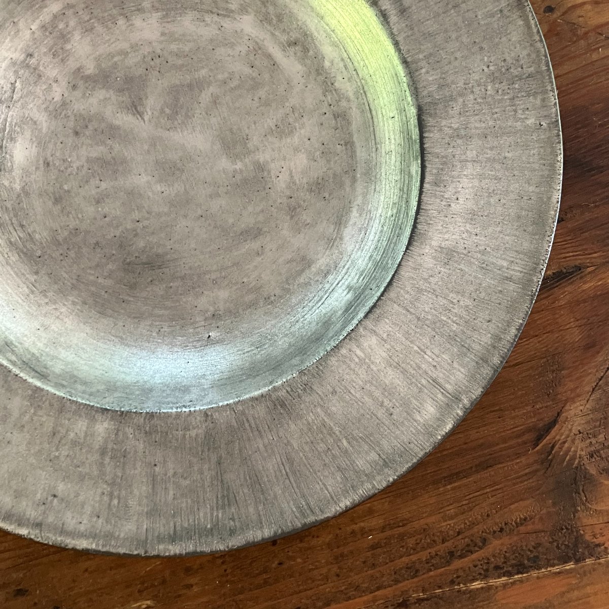 安藤雅信】銀彩ピューターパスタ皿 S | ギャルリ百草 online store