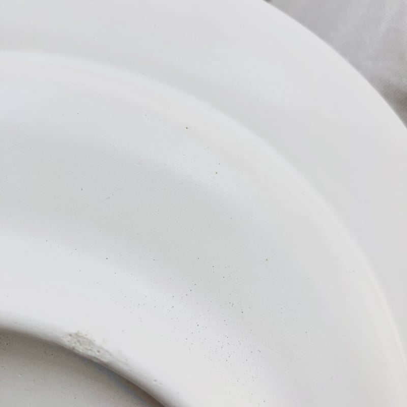 安藤雅信】イタリアパスタ皿 L（白マット釉） | ギャルリ百草 online store