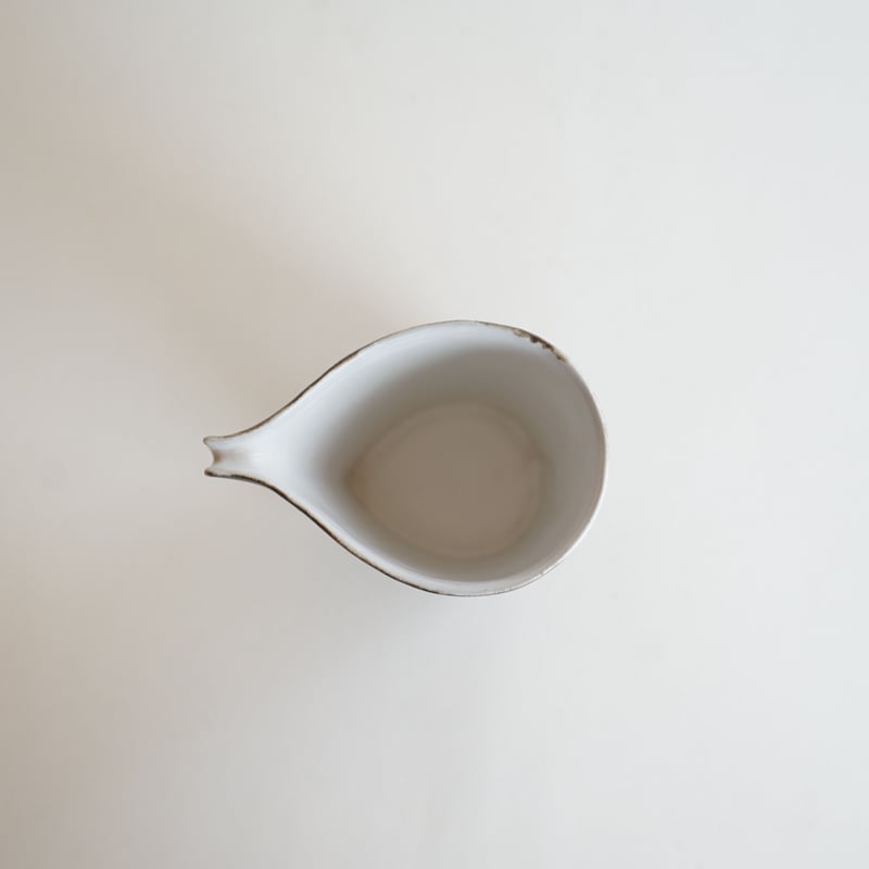 ■安藤雅信 片口 安藤雅信】白糖釉片口 LM | ギャルリ百草 online store