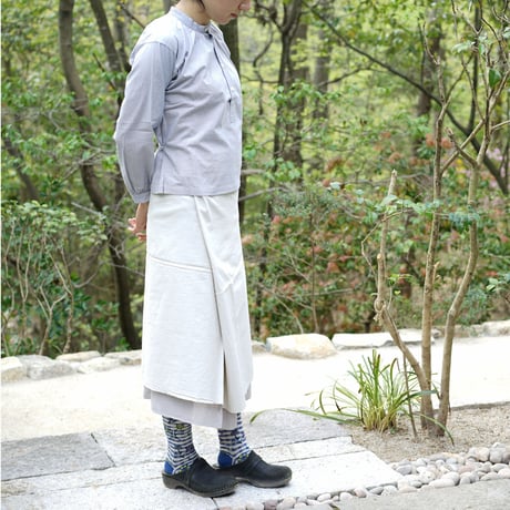 【安藤明子】定番スモックブラウス