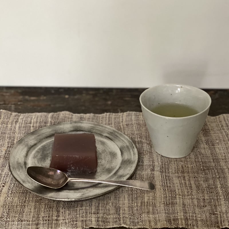 【安藤雅信】 銀彩平皿　2枚組 安藤雅信】 銀彩平皿2枚組