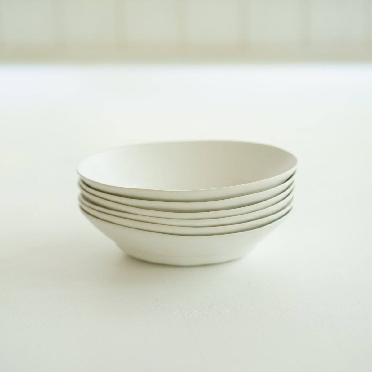 安藤雅信】イタリアオーバルボウル M （白マット釉） | ギャルリ百草