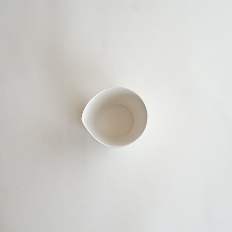 安藤雅信】太コップ M（白マット釉） | ギャルリ百草 online store