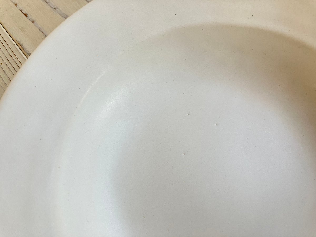 安藤雅信】煮物鉢 LM（白マット釉） | ギャルリ百草 online store